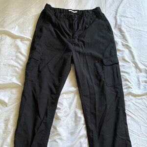 Women's Black Vans Straight-Leg Pants